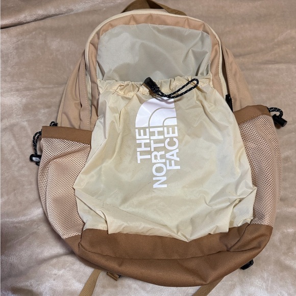The North Face Beige and White Backpack - Picture 4 of 8